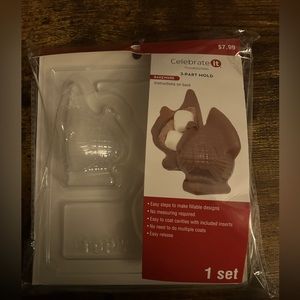 Plastic Celebrate IT Thanksgiving 3-Part Turkey Mold